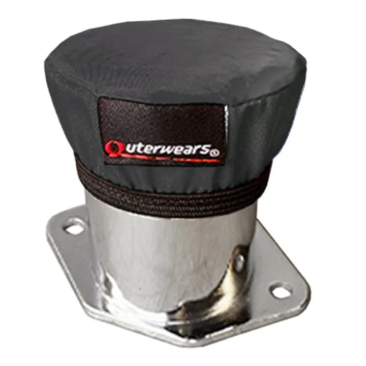 Black Outerwear Prefilter Only. Round 2-5/8" Bell Velocity Stack, Each