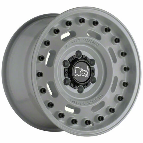 Black Rhino Axle Battleship Gray 6-Lug Wheel; 18x9.5; 6mm Offset (07-13 Sierra 1500)