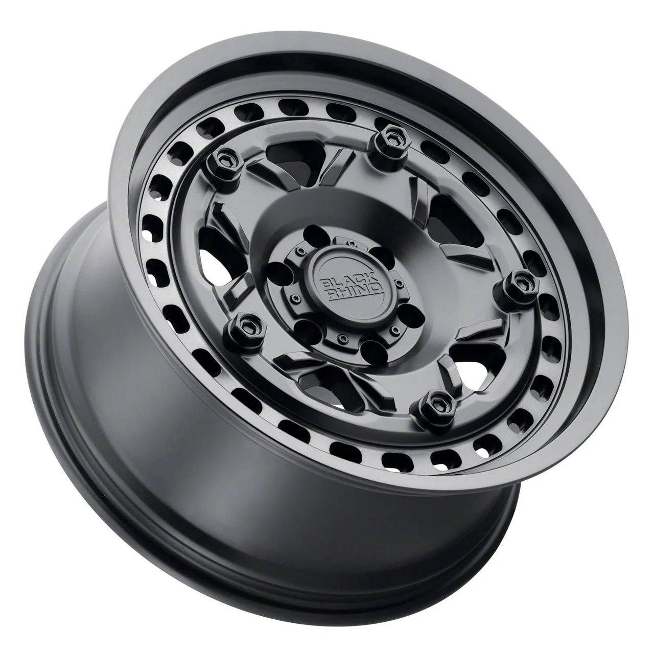 Black Rhino Grange Dark Tint Matte Black Machined 8-Lug Wheel; 20x9; -18mm Offset (11-14 Sierra 2500 HD)