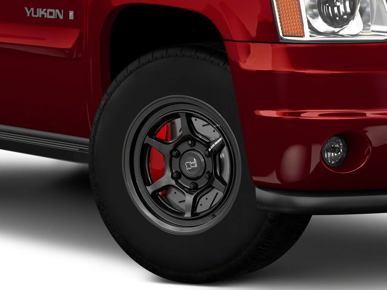 Black Rhino Shogun Matte Black 6-Lug Wheel; 17x8.5; -10mm Offset (07-14 Yukon)