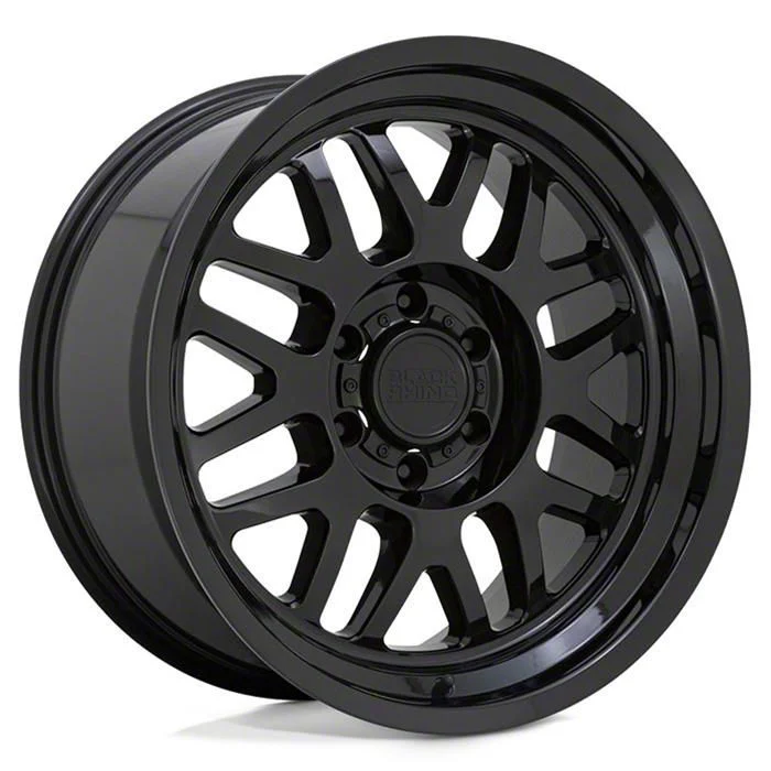 Black Rhino Delta Gloss Black 6-Lug Wheel; 20x9.5; -18mm Offset (19-26 Sierra 1500)