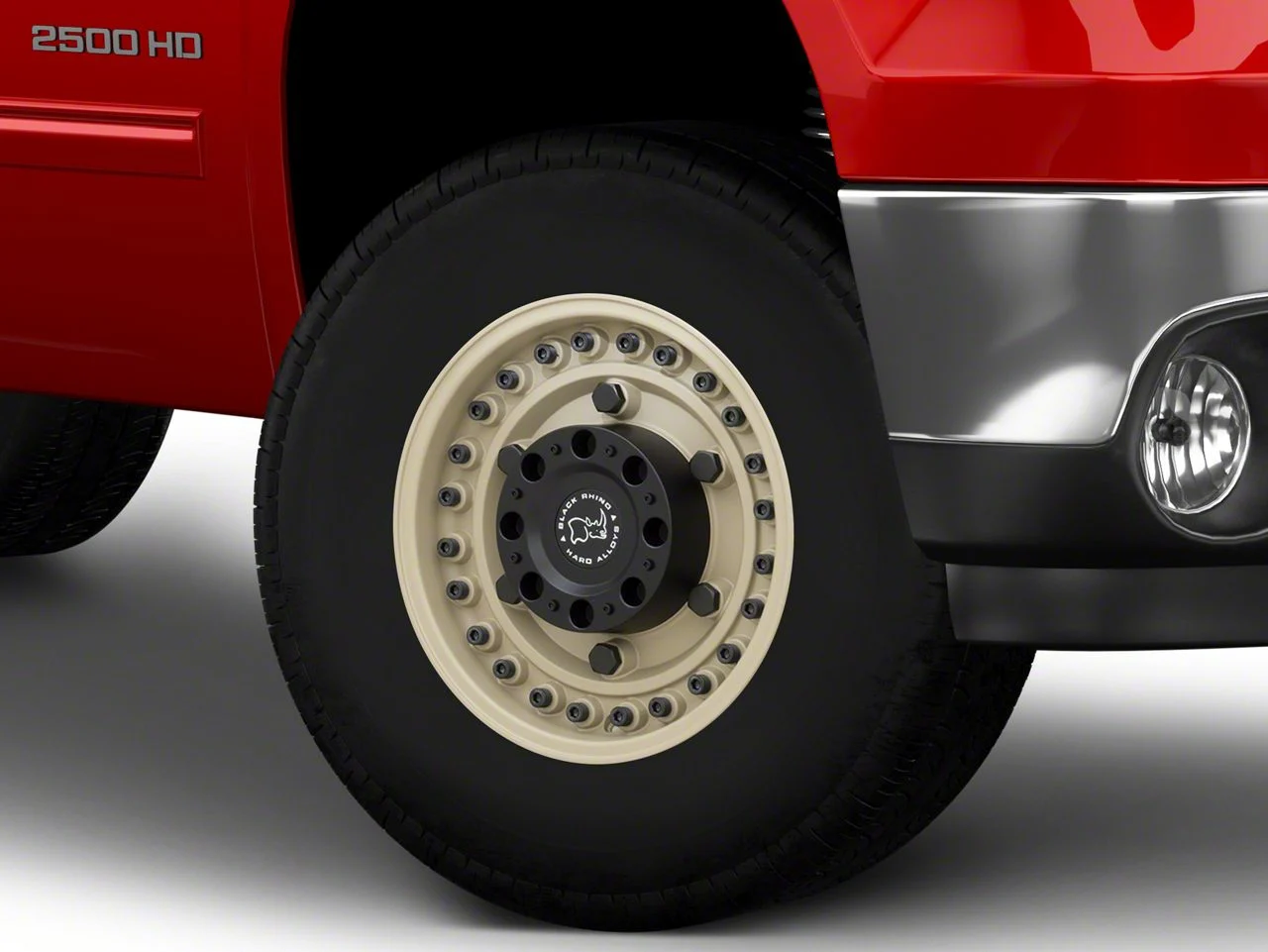 Black Rhino Armory Desert Sand 8-Lug Wheel; 17x9.5; 6mm Offset (07-10 Sierra 3500 HD SRW)