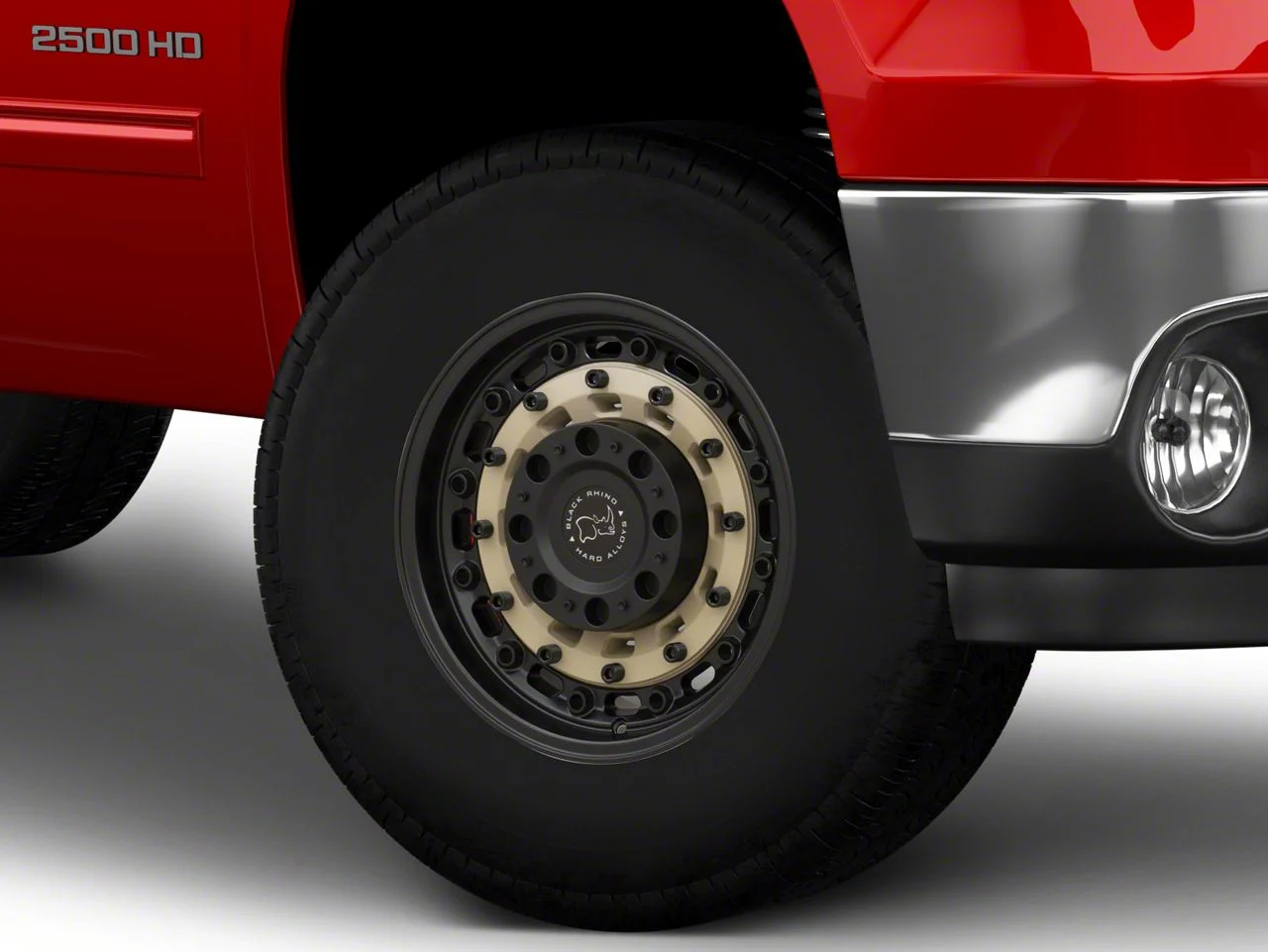 Black Rhino Arsenal Sand on Black 8-Lug Wheel; 17x9.5; 12mm Offset (07-10 Sierra 3500 HD SRW)