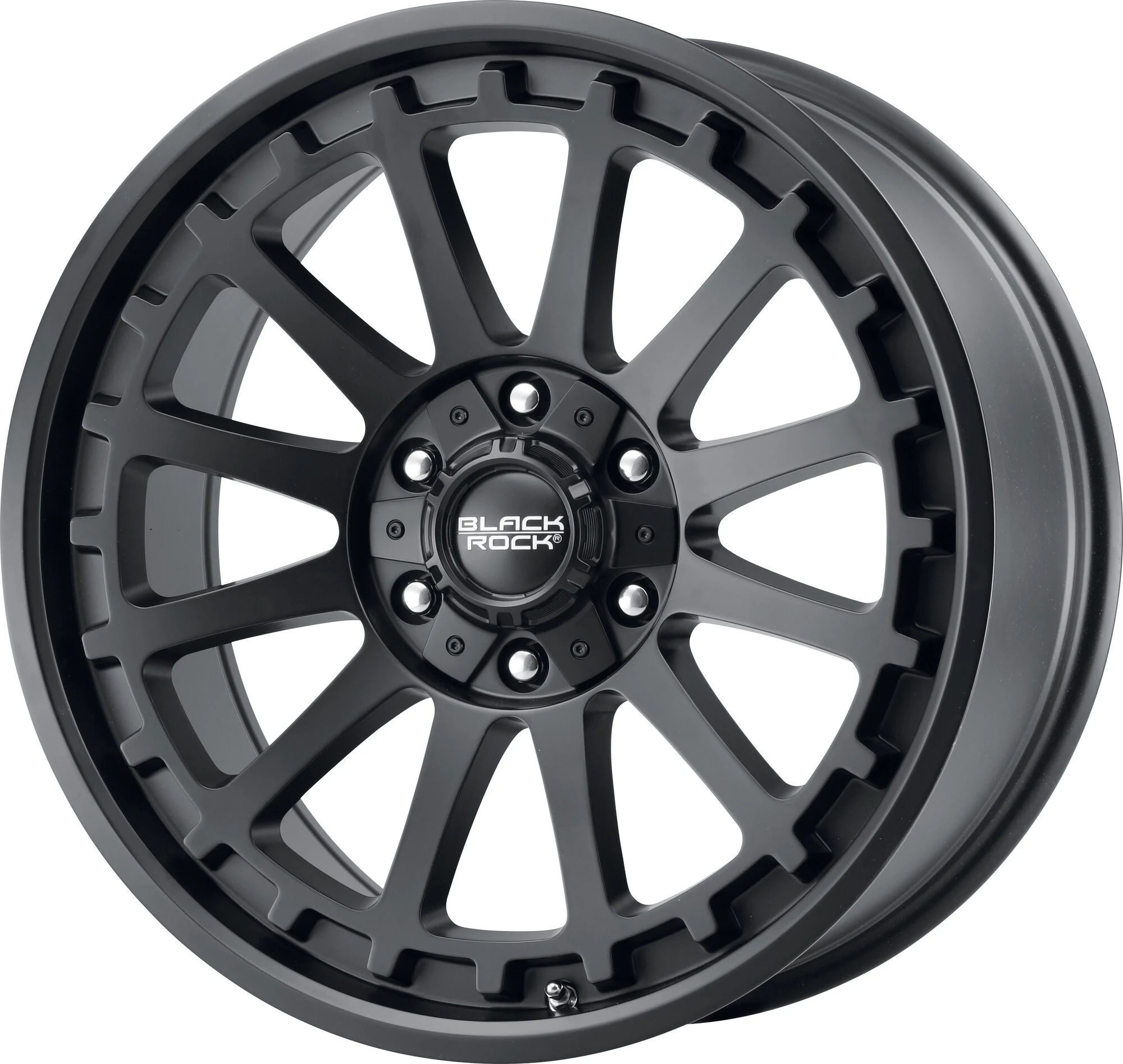 Black Rock  Series 940 Alloy Wheel for 21-26 Ford Bronco & 05-26 Toyota Tacoma