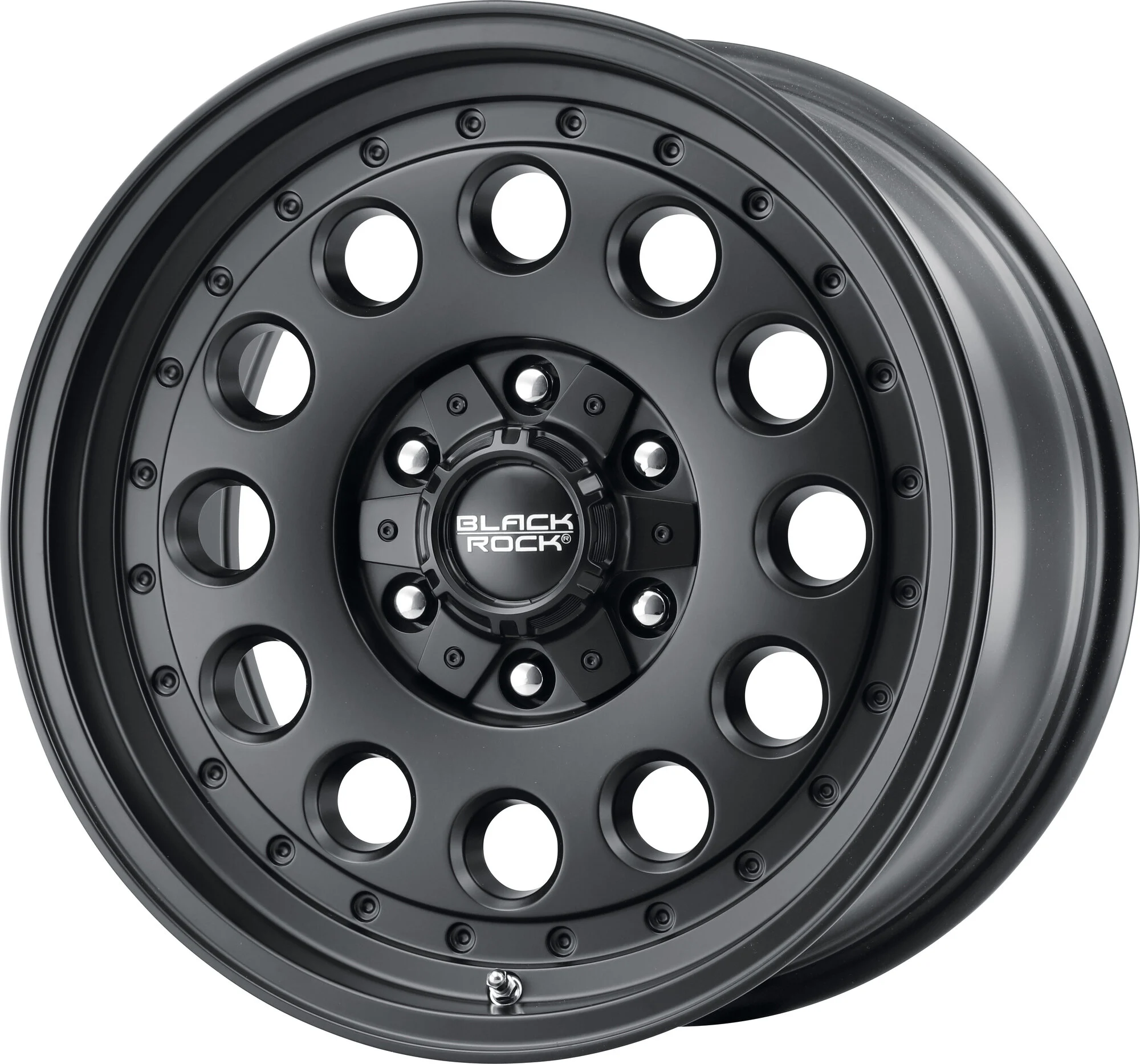 Black Rock  Series 960 Alloy Wheel for 21-26 Ford Bronco & 05-26 Toyota Tacoma