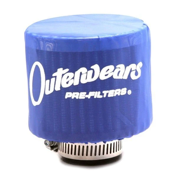 Blue Outerwear Prefilter With Top Round 3" Diameter 10-1100-02