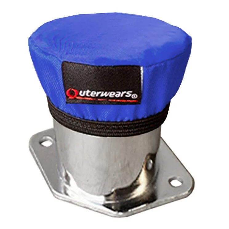Blue Outerwear Prefilter Only. Round 2-5/8" Bell Velocity Stack, Each