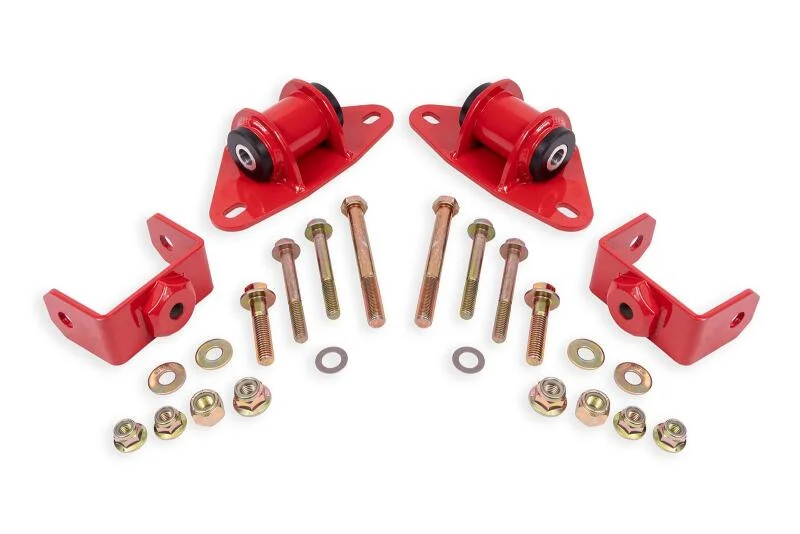 BMR 14-19 Chevrolet Corvette Motor Mount Kit - Red
