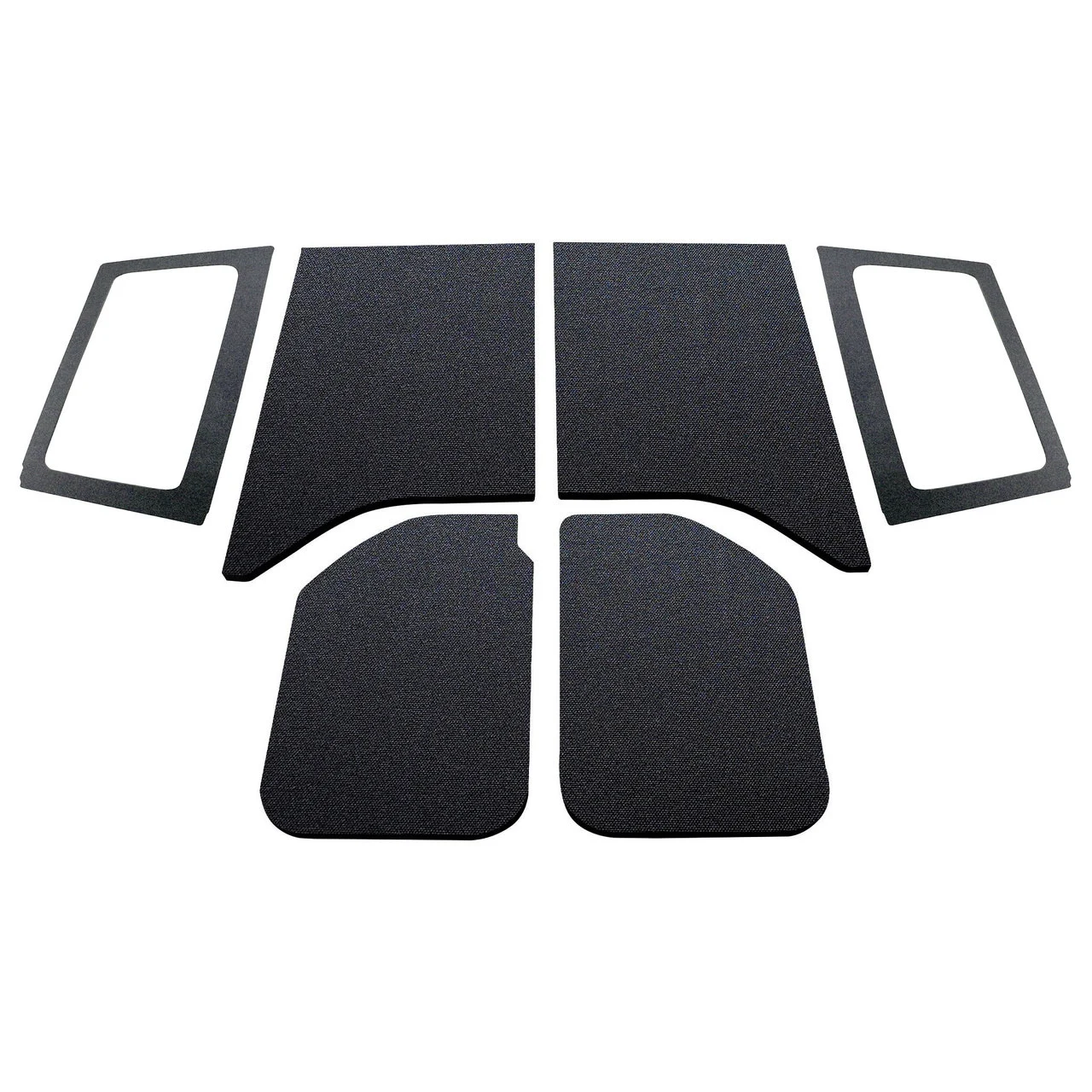 Boom Mat  Sound Deadening Headliner & Hardtop Sides Kit for 11-18 Jeep Wrangler JK 2-Door
