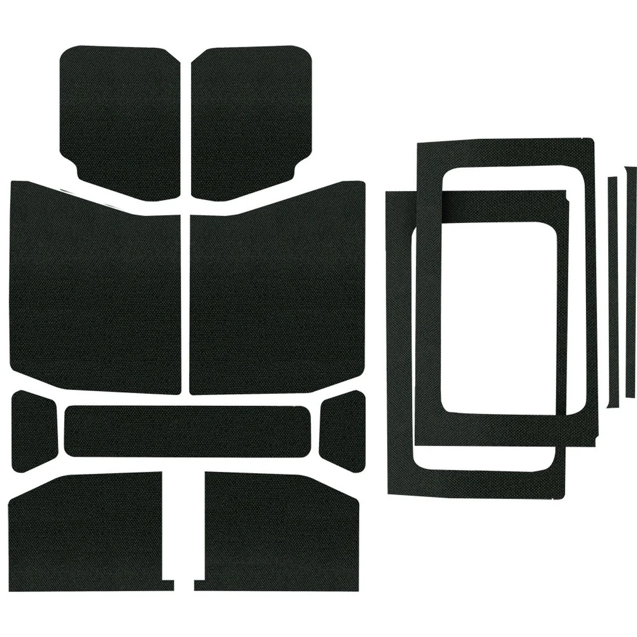 Boom Mat  Sound Deadening Headliner & Hardtop Sides Kit for 18-21 Jeep Wrangler JL Unlimited 4-Door