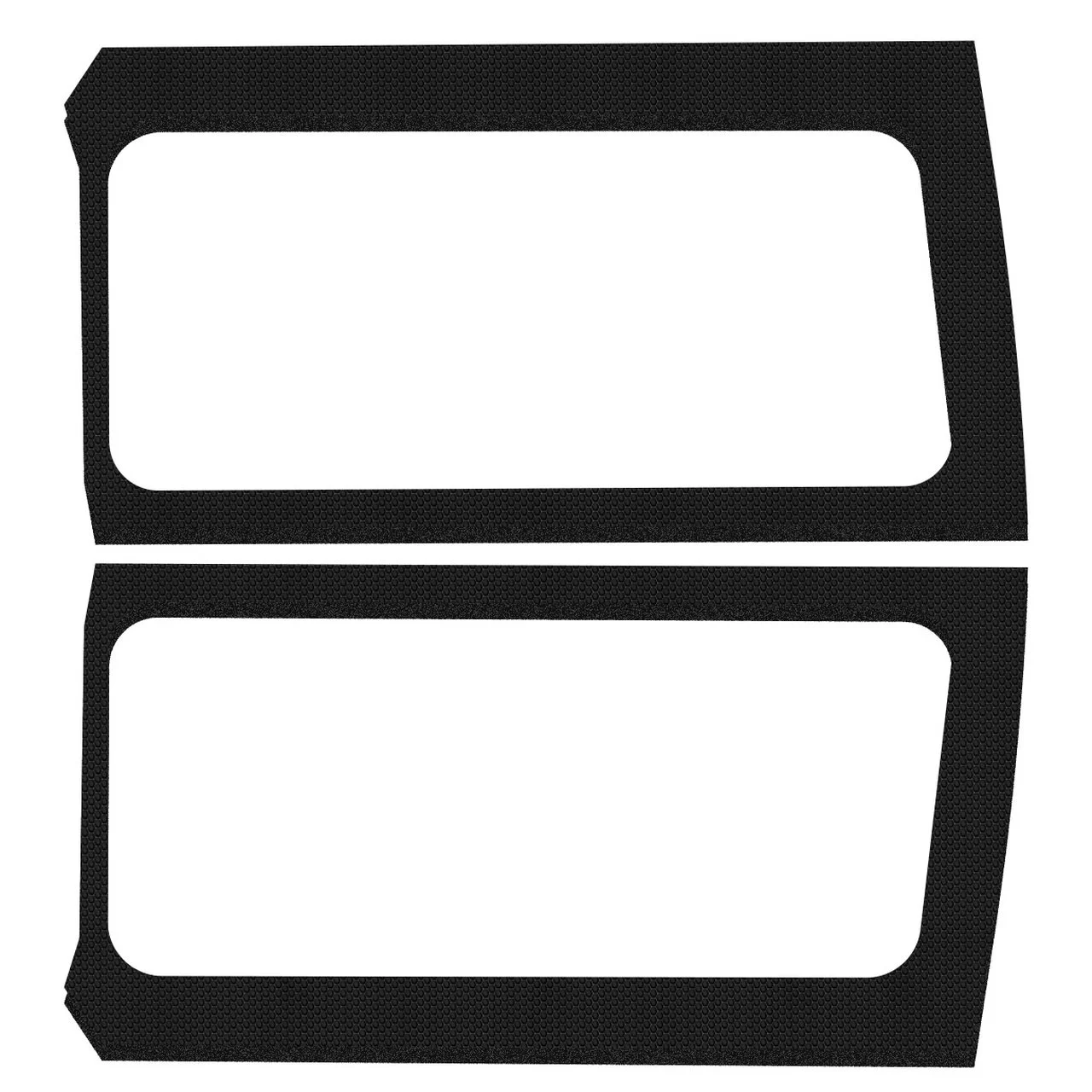 Boom Mat  Hardtop Sound Deadening Rear Side Window Kit for 18-25 Jeep Wrangler JL 2-Door