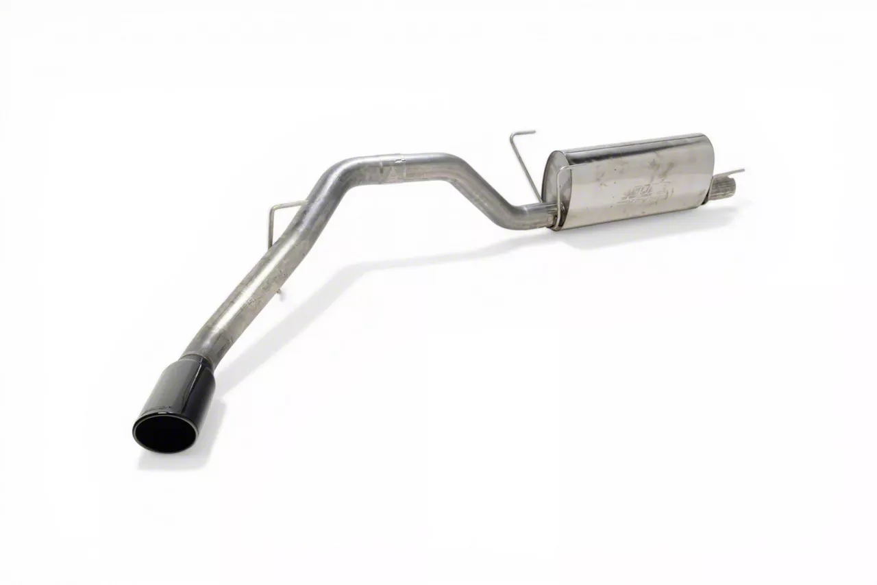Borla S-Type Single Exhaust System with Black Chrome Tip; Side Exit (19-26 6.4L RAM 2500)