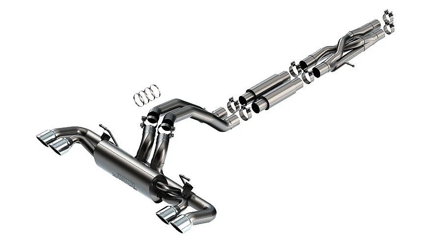 Borla  S-Type Cat-back Exhaust System for 21-22 Jeep Wrangler JL Unlimited 4-Door Rubicon 392 with 6.4L