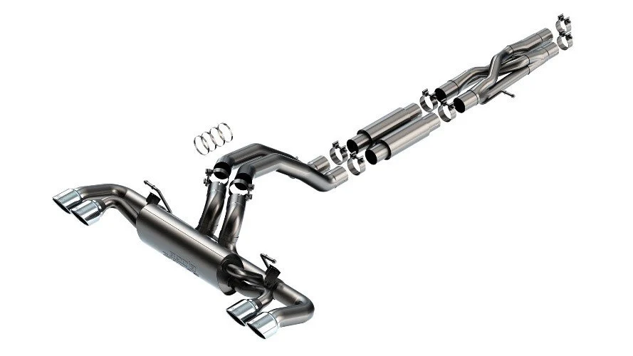 Borla  ATAK Dual Cat-Back Exhaust for 21-22 Jeep Wrangler JL Unlimited 4-Door Rubicon 392 with 6.4L