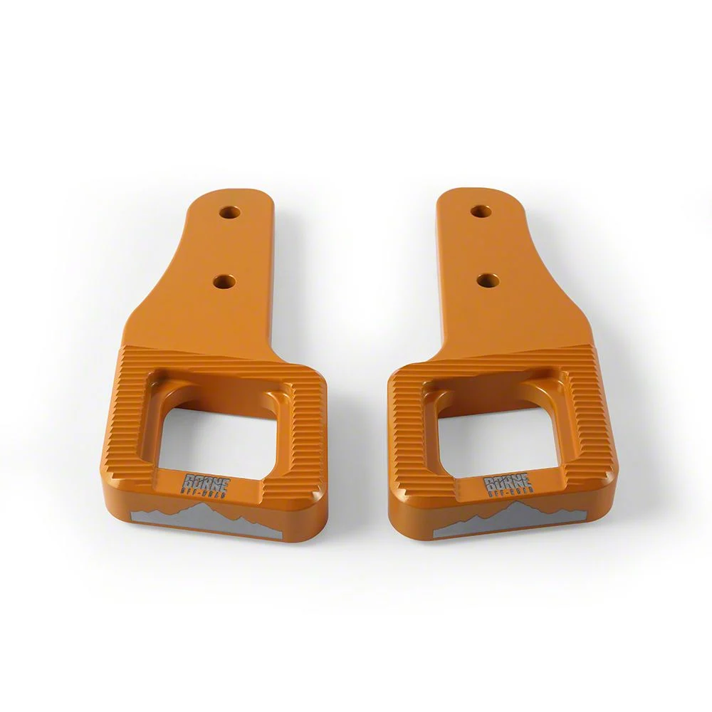 Billet Tow Hooks; Gold (09-26 F-150)