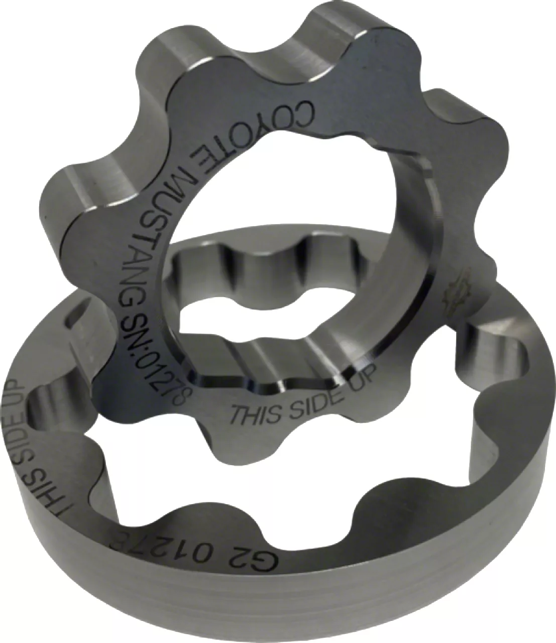 Boundary Racing Pumps Billet Oil Pump Gears; MartenWear Treated (11-14 5.0L F-150; 18-20 5.0L F-150)