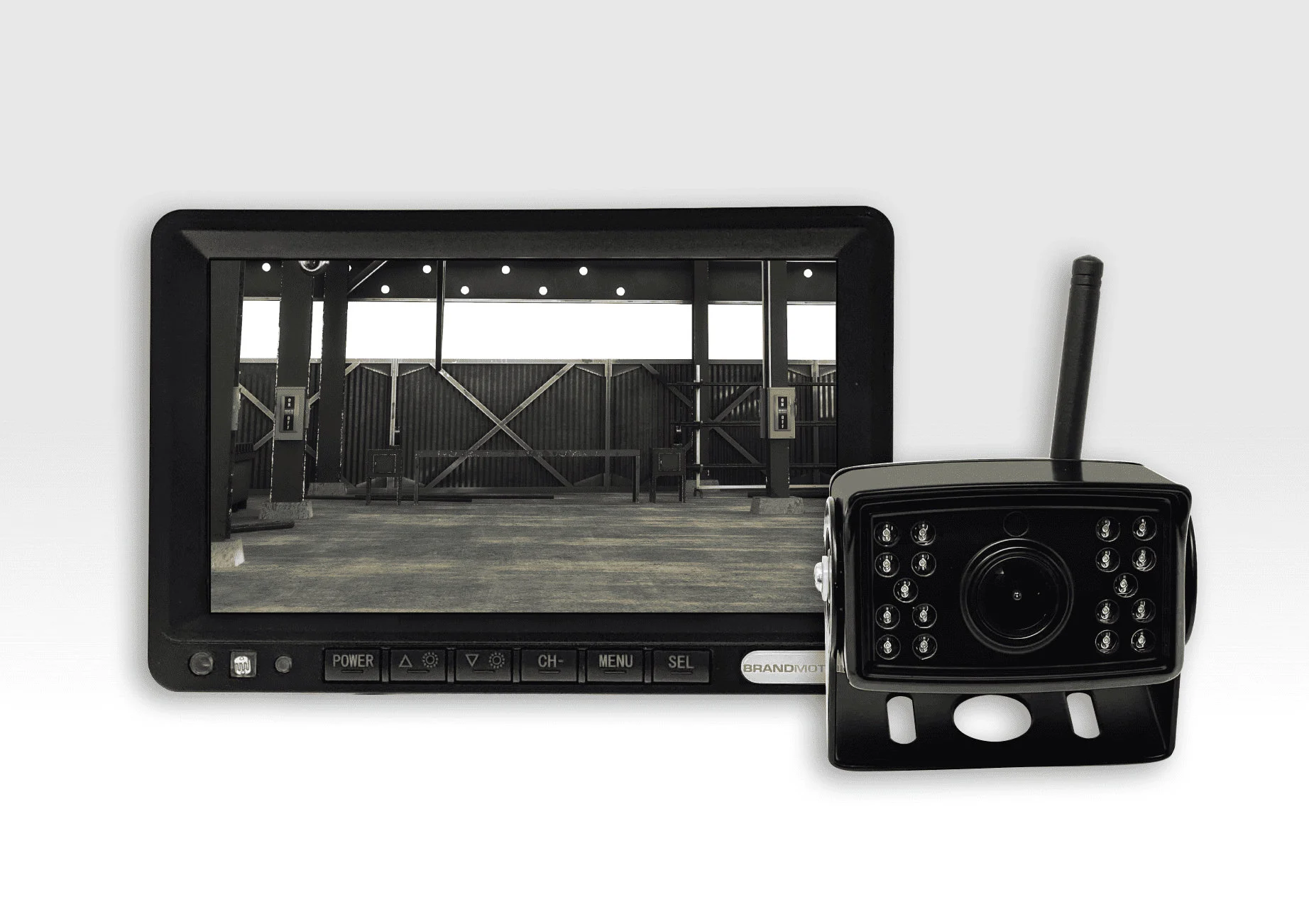 Brandmotion  Wireless Backup Camera System with 7″ HD Monitor