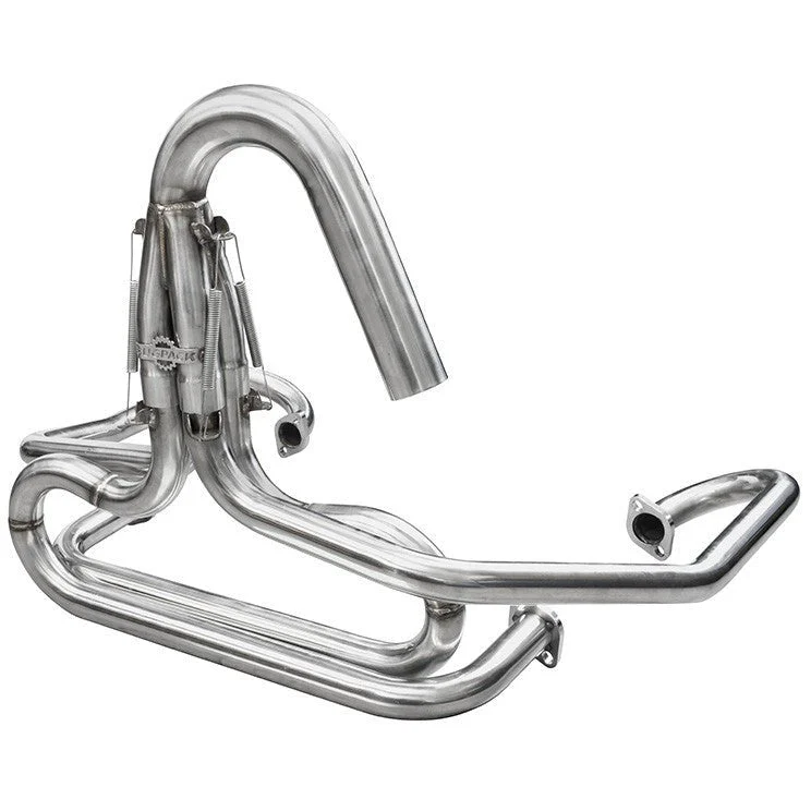 BUGPACK Stainless Steel 1-5/8" Comp U-bend Stinger Exhaust Vw Baja Dune Buggy