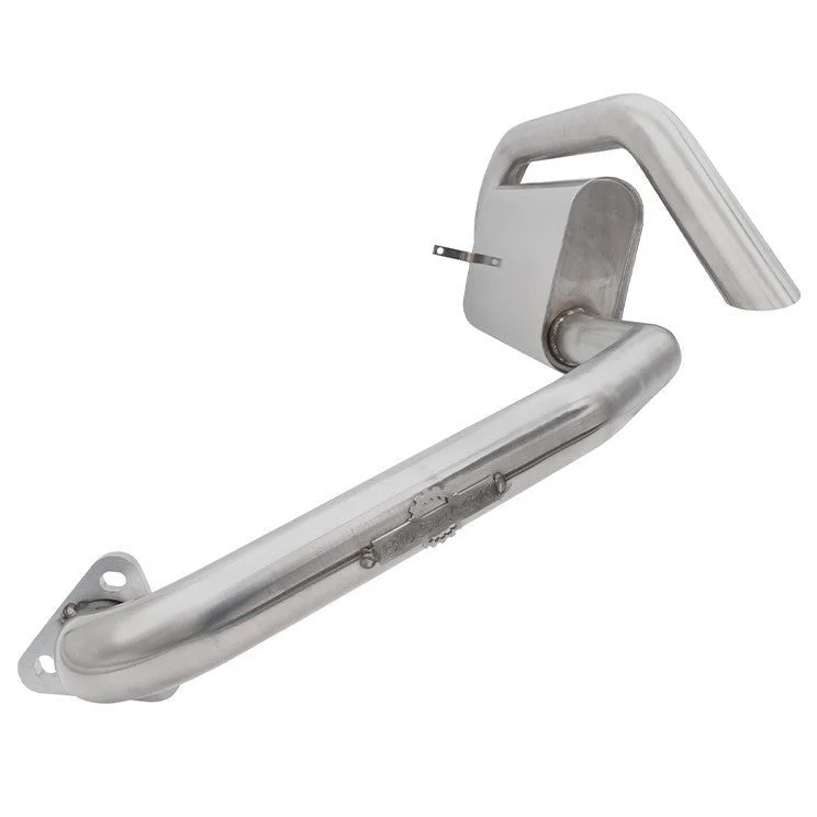 BUGPACK Stainless Steel Hide-Out Muffler For B2-0081-S & B2-0111-S Merged Headers