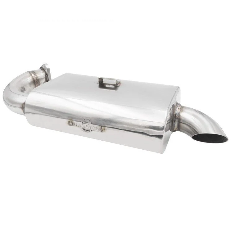 BUGPACK Stainless Steel Mondo Muffler Only, Type 1 Vw Bug/Ghia