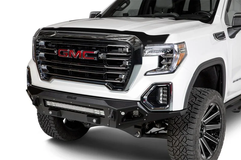 Husky Liners 15-19 GMC Sierra 2500/3500HD (Excl Induction Sys Hood) Aeroskin Low Profile - Matte Blk