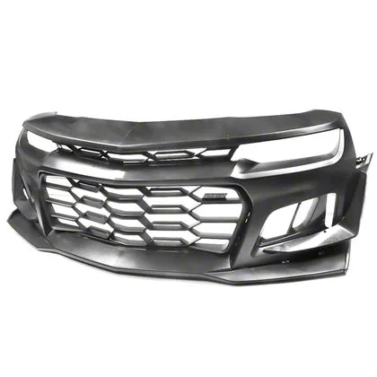 5th to 6th Gen 1LE Style Front Bumper; Unpainted (14-15 Camaro w/ Factory Halogen Headlights, Excluding ZL1)