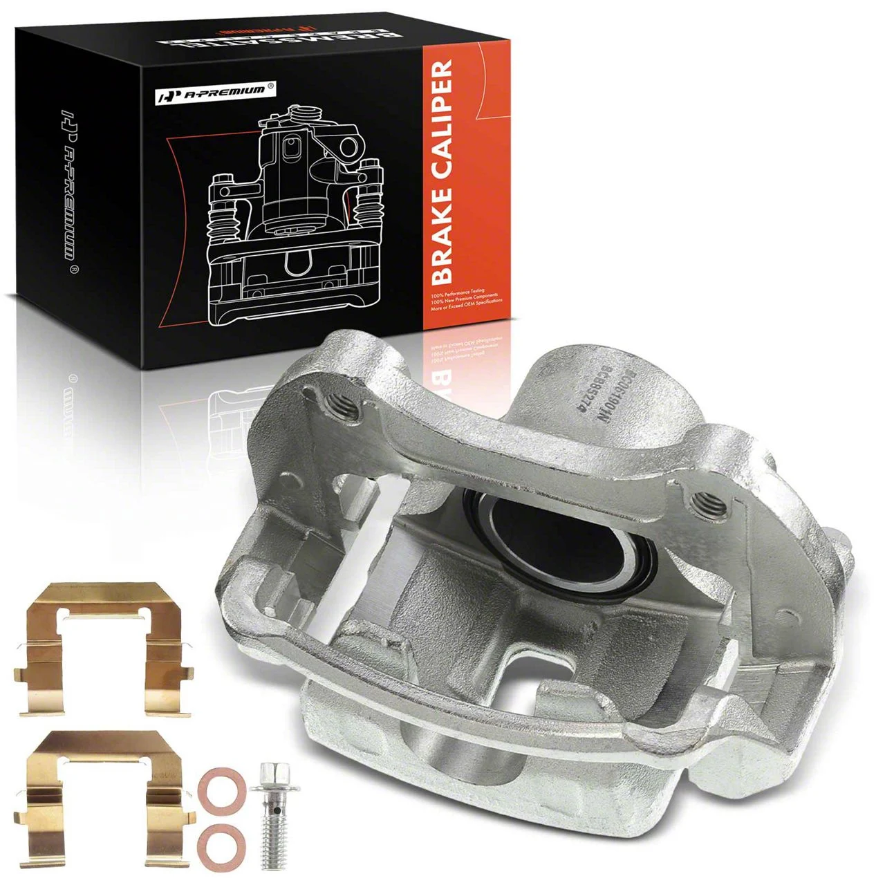 Brake Caliper; Front Passenger Side (10-15 Camaro LS, LT)