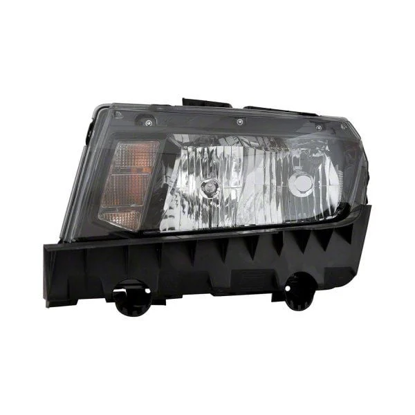 Headlights Depot CAPA Replacement Halogen Headlight; Driver Side (14-15 Camaro)