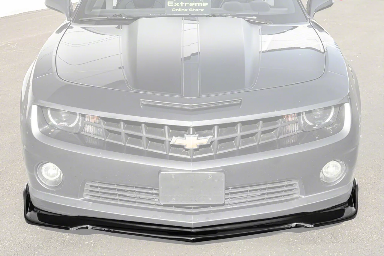 Performance Package Front Splitter Lip; Gloss Black (10-13 Camaro SS)