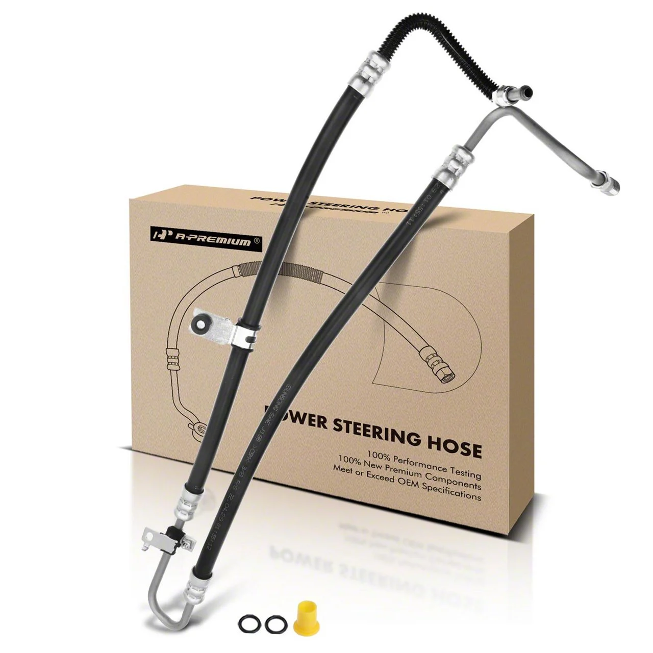 Power Steering Pressure Line Hose Assembly (10-15 3.6L Camaro)
