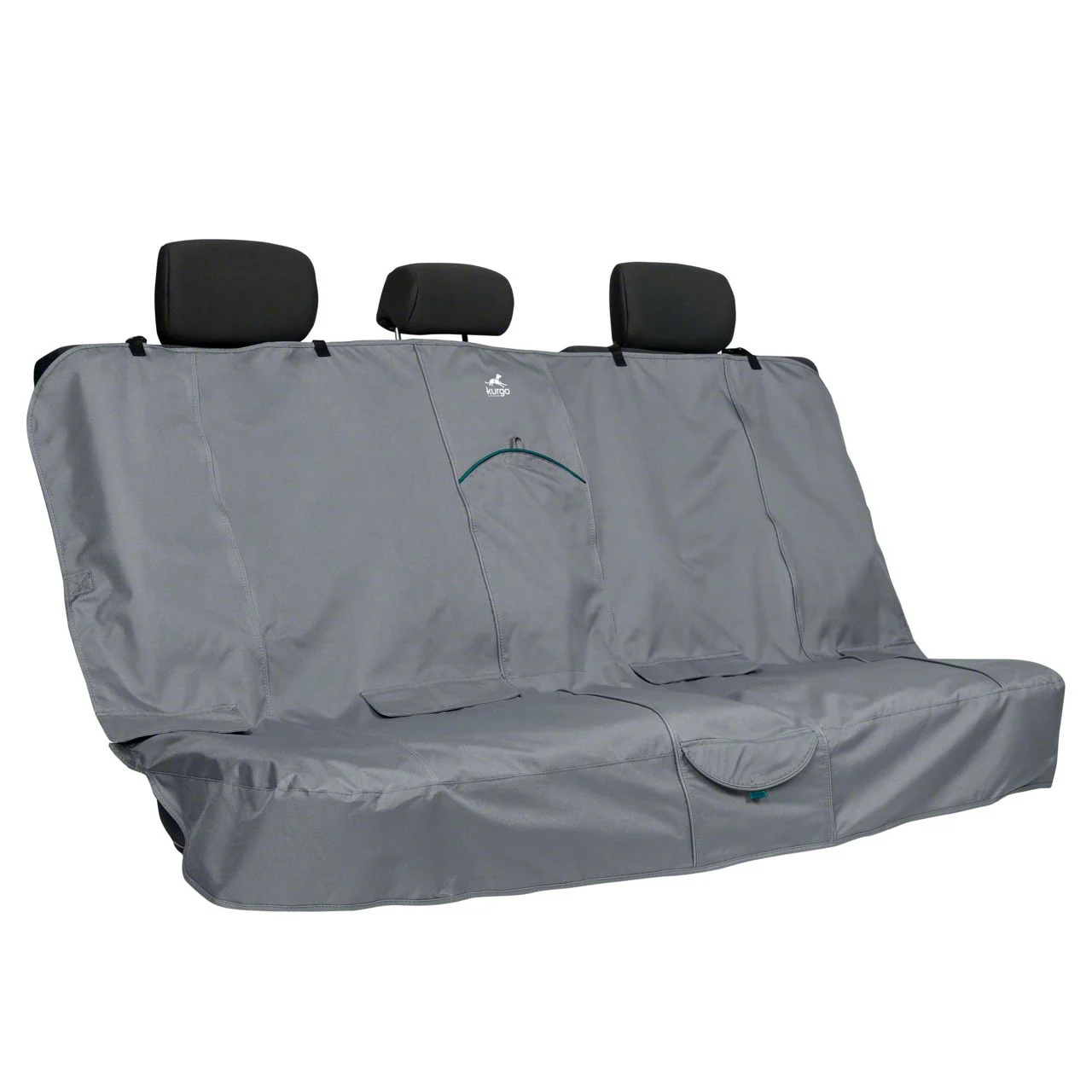 Rover Dog Bench Seat Cover; Charcoal (Universal; Some Adaptation May Be Required)