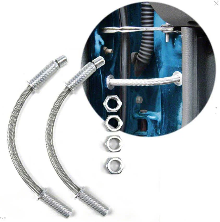Stainless Steel Door Loom; Natural; 12-Inch (Universal; Some Adaptation May Be Required)