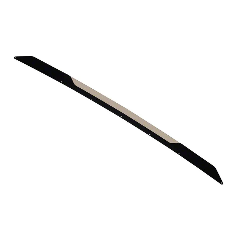 Wickerbill Rear Spoiler; Smoke Tinted (16-24 Camaro SS, ZL1)