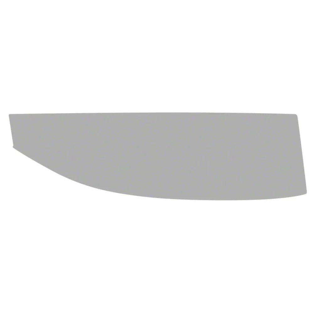 Window Tint Pre-Cut Kit; Front Driver Side Roll-up; 25% Medium (11-15 Camaro Convertible)