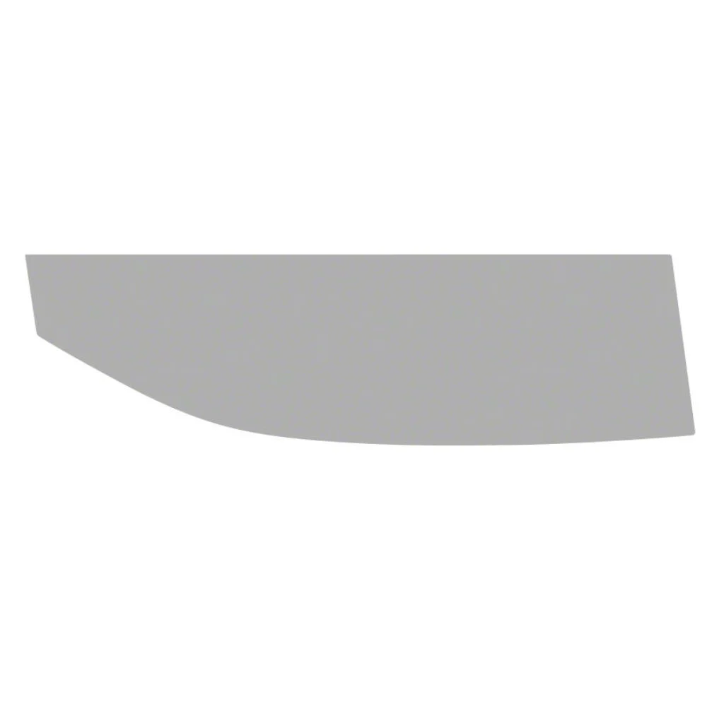Window Tint Pre-Cut Kit; Front Driver Side Roll-up; 25% Medium (10-13 Camaro Coupe)