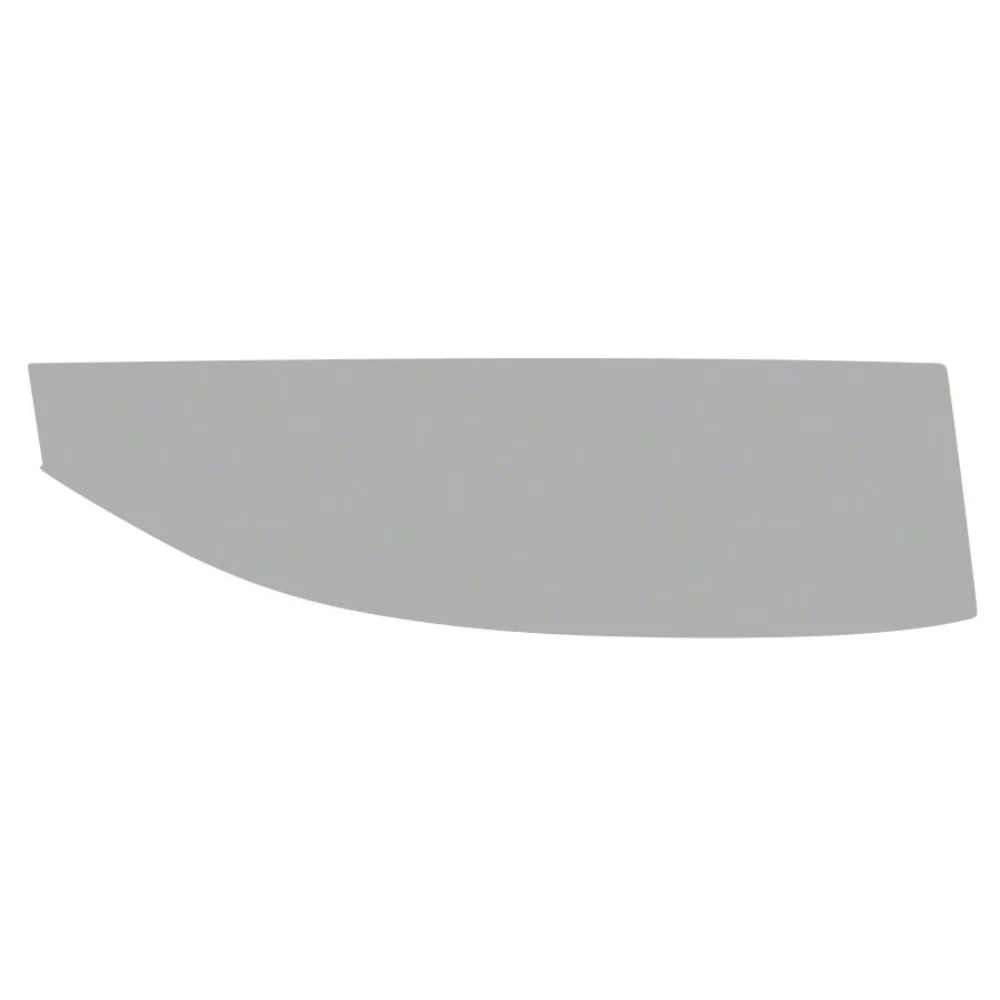 Window Tint Pre-Cut Kit; Front Driver Side Roll-up; 5% Dark (11-15 Camaro Convertible)