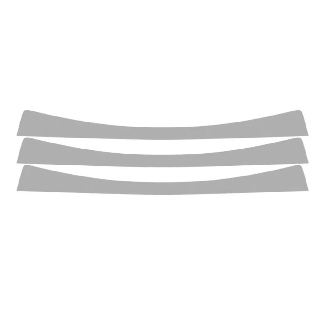 Window Tint Pre-Cut Kit; Windshield Eyebrow; 50% Light (16-24 Camaro Coupe)