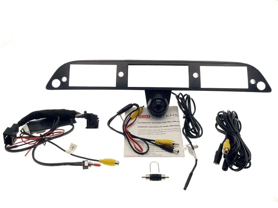 3rd Brake Light Camera Kit for 4.20-Inch Factory Display (17-22 F-350 Super Duty w/ Factory Tailgate Camera)