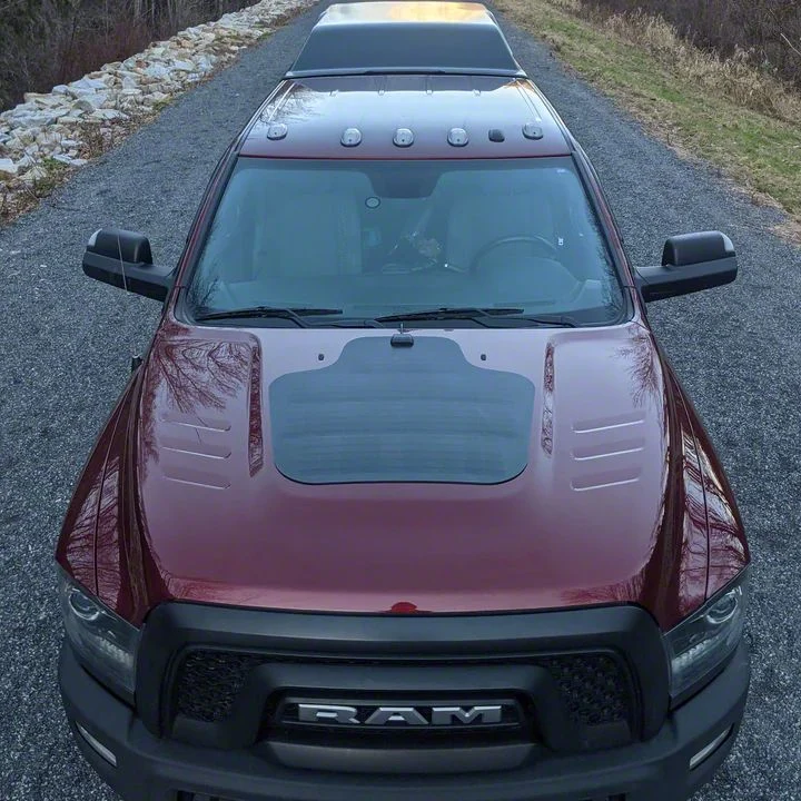 Cascadia 4x4 VSS Complete Hood Mounted Solar System; 65 Watt (10-18 RAM 2500)