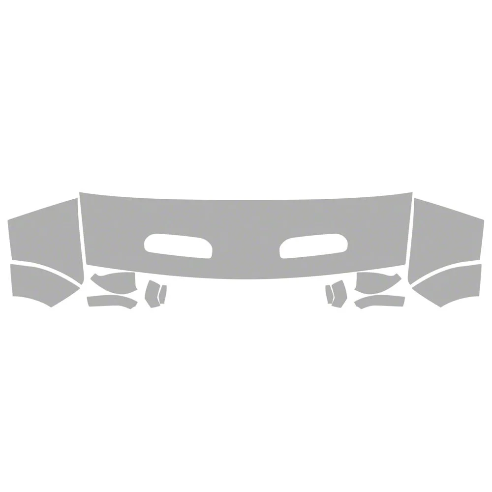 Paint Protection PPF Pre-Cut Kit; Hood/Fenders/Mirrors; Gloss (19-23 Challenger SRT Hellcat Widebody)