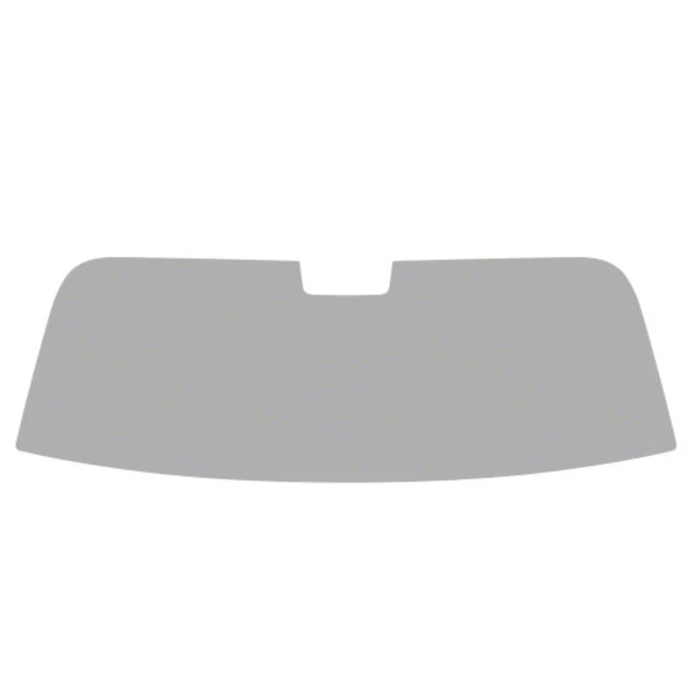 Window Tint Pre-Cut Kit; 1-Piece Back Glass with Light Cutout; 50% Light (15-23 Challenger)