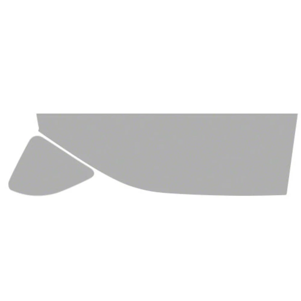 Window Tint Pre-Cut Kit; Front Driver Side Roll-Up and Rear Quarter; 50% Light (15-23 Challenger)