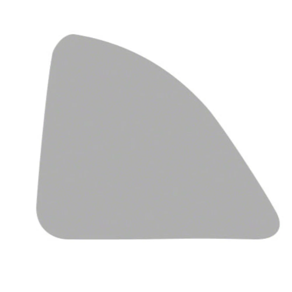 Window Tint Pre-Cut Kit; Rear Passenger Side Quarter; 50% Light (15-23 Challenger)