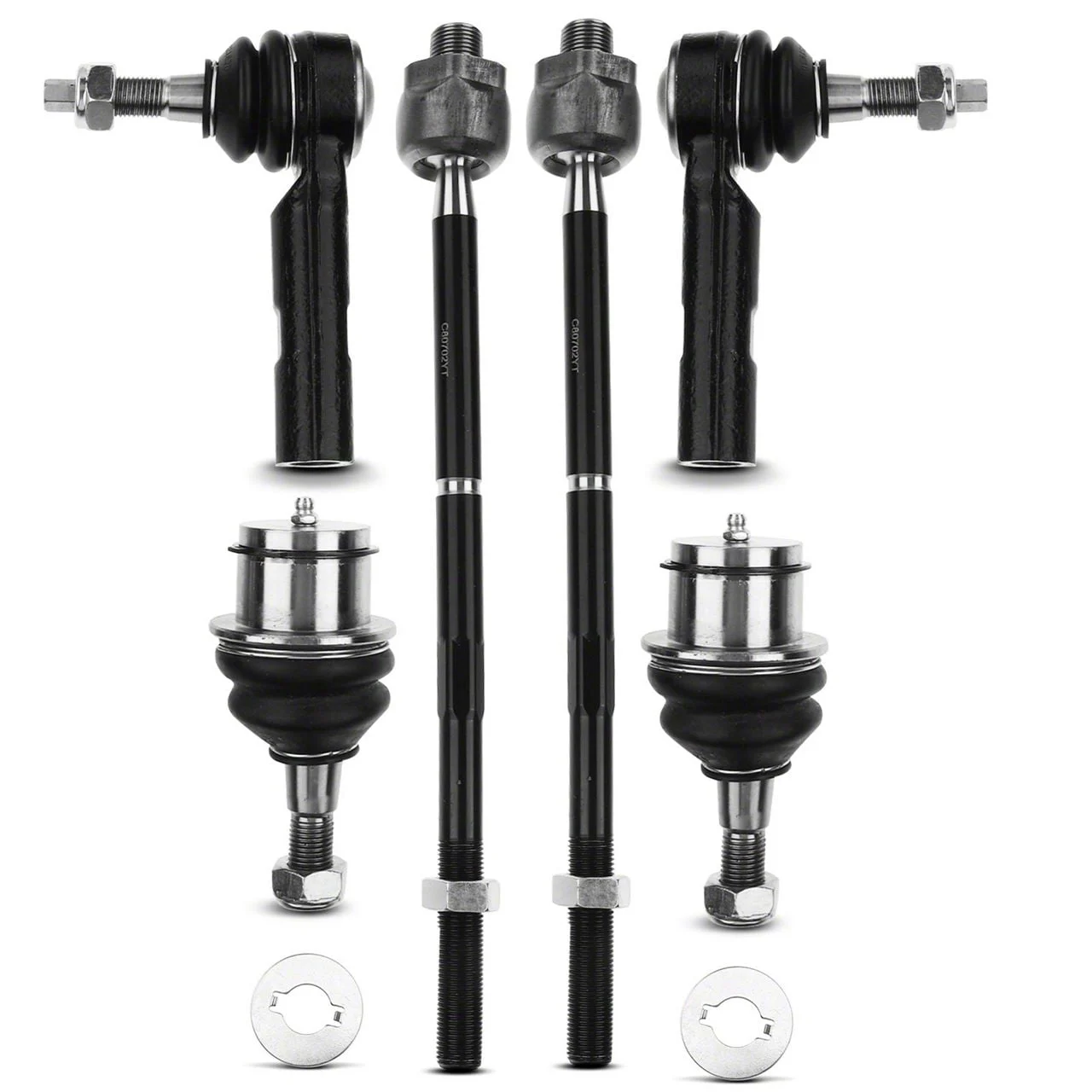 Front Lower Rearward Ball Joint and Tie Rod End Kit (06-10 RWD Charger)