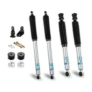 Cognito Motorsports 2-Inch Economy Front Leveling Kit with Bilstein Shocks (17-26 4WD F-250 Super Duty)