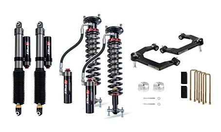 Cognito Motorsports 3-Inch Elite Leveling Lift Kit with Elka 2.5 Shocks (19-26 Silverado 1500, Excluding Trail Boss & ZR2)
