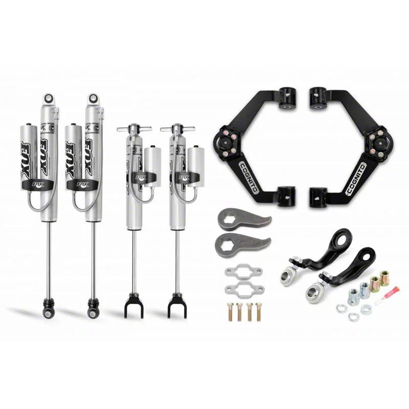 Cognito Motorsports 3-Inch Premier Leveling Lift Kit with FOX PSRR 2.0 Shocks (11-19 Sierra 2500 HD)