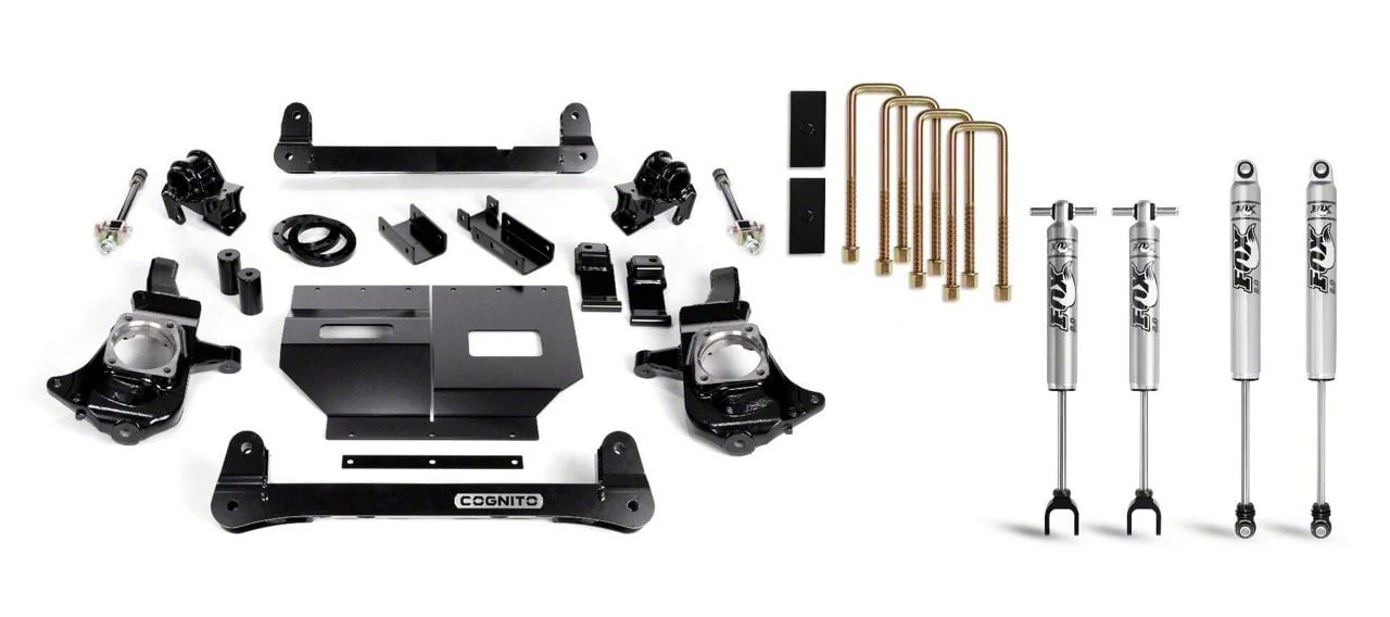 Cognito Motorsports 4-Inch Standard Suspension Lift Kit (11-19 Sierra 2500 HD)