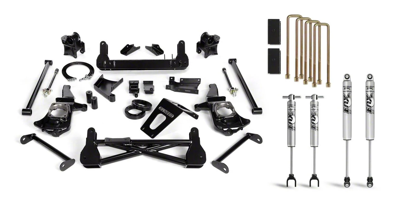 Cognito Motorsports 7-Inch Standard Suspension Lift Kit (11-19 Sierra 2500 HD w/ Stabilitrak)