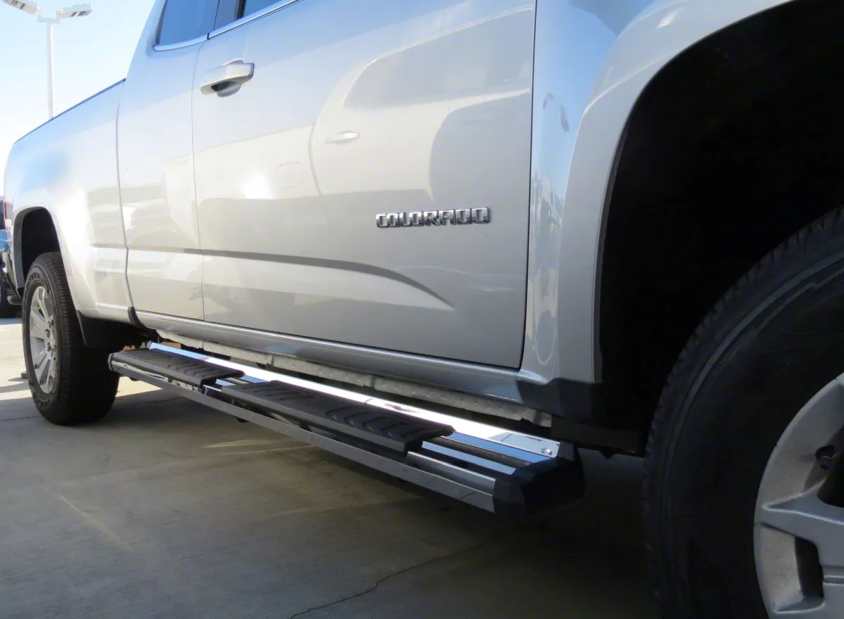 OE Style Running Boards; Polished (15-22 Colorado Extended Cab)